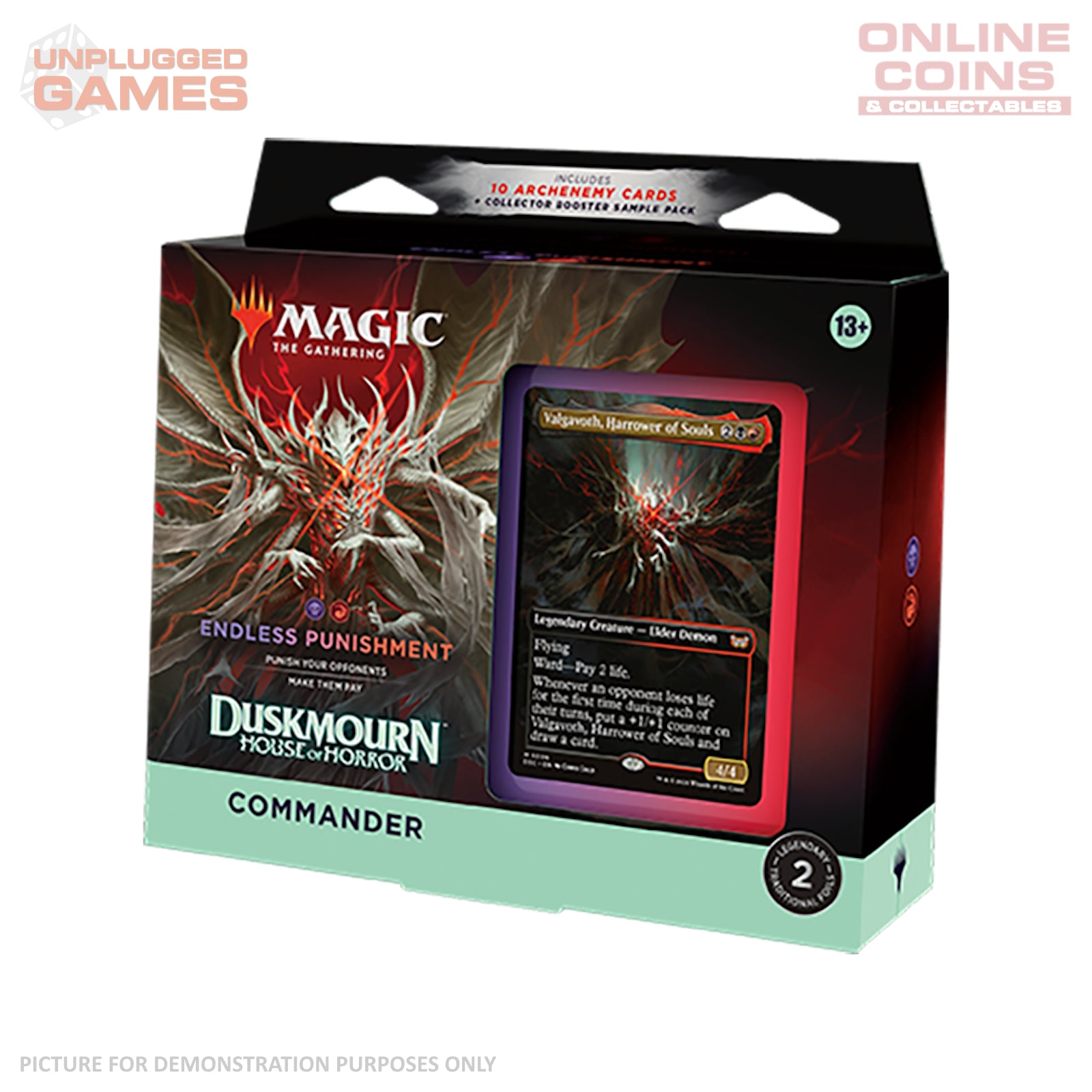 Magic the Gathering - Duskmourn House of Horror - Commander DECK Endless Punishment